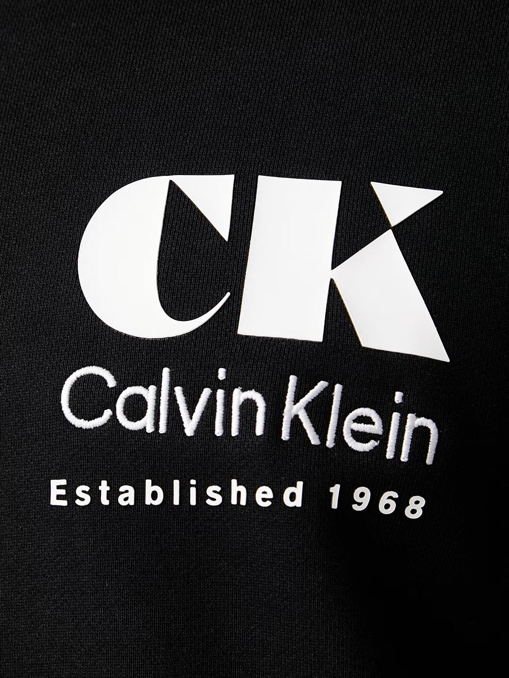 Calvin Klein Jeans Felpa Uomo Lv04rg273g Nero