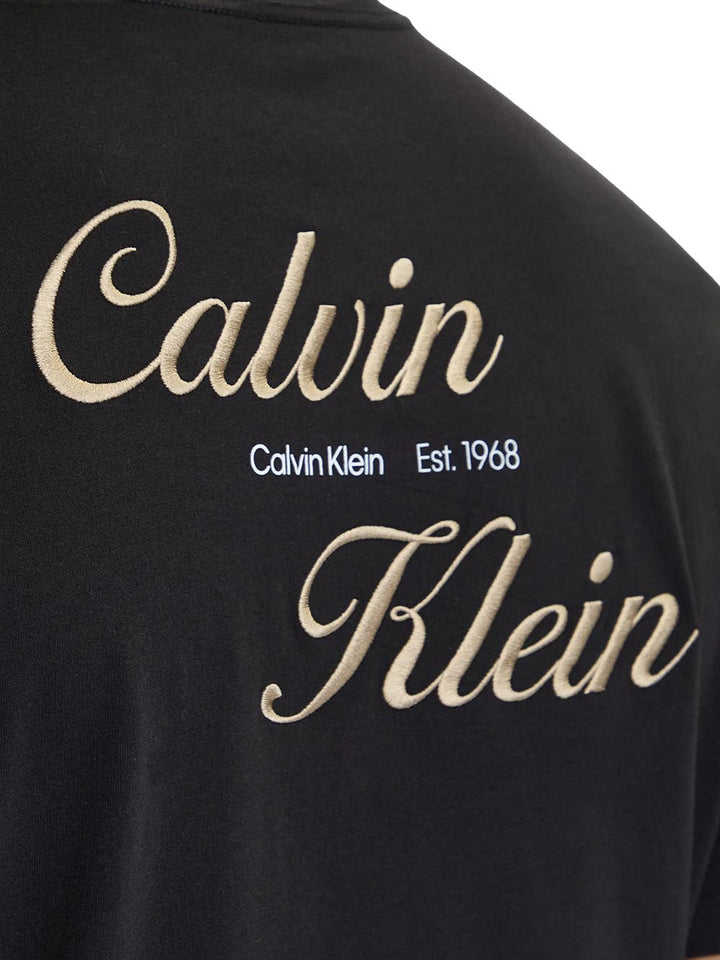 Calvin Klein Jeans T-shirt Uomo Lv04rg804g Nero