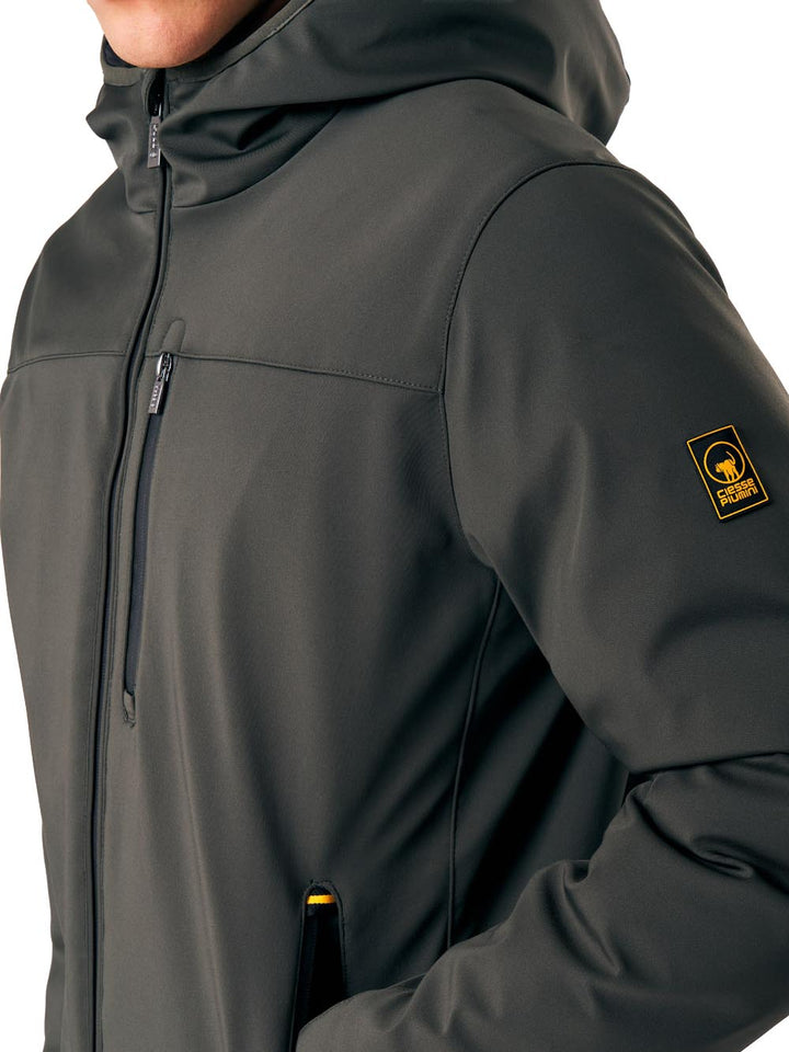 JAYDEN 3.0 - HOODY JKT Ciesse Piumini Giubbino Uomo 253cpmj00125 P7t43e Verde militare