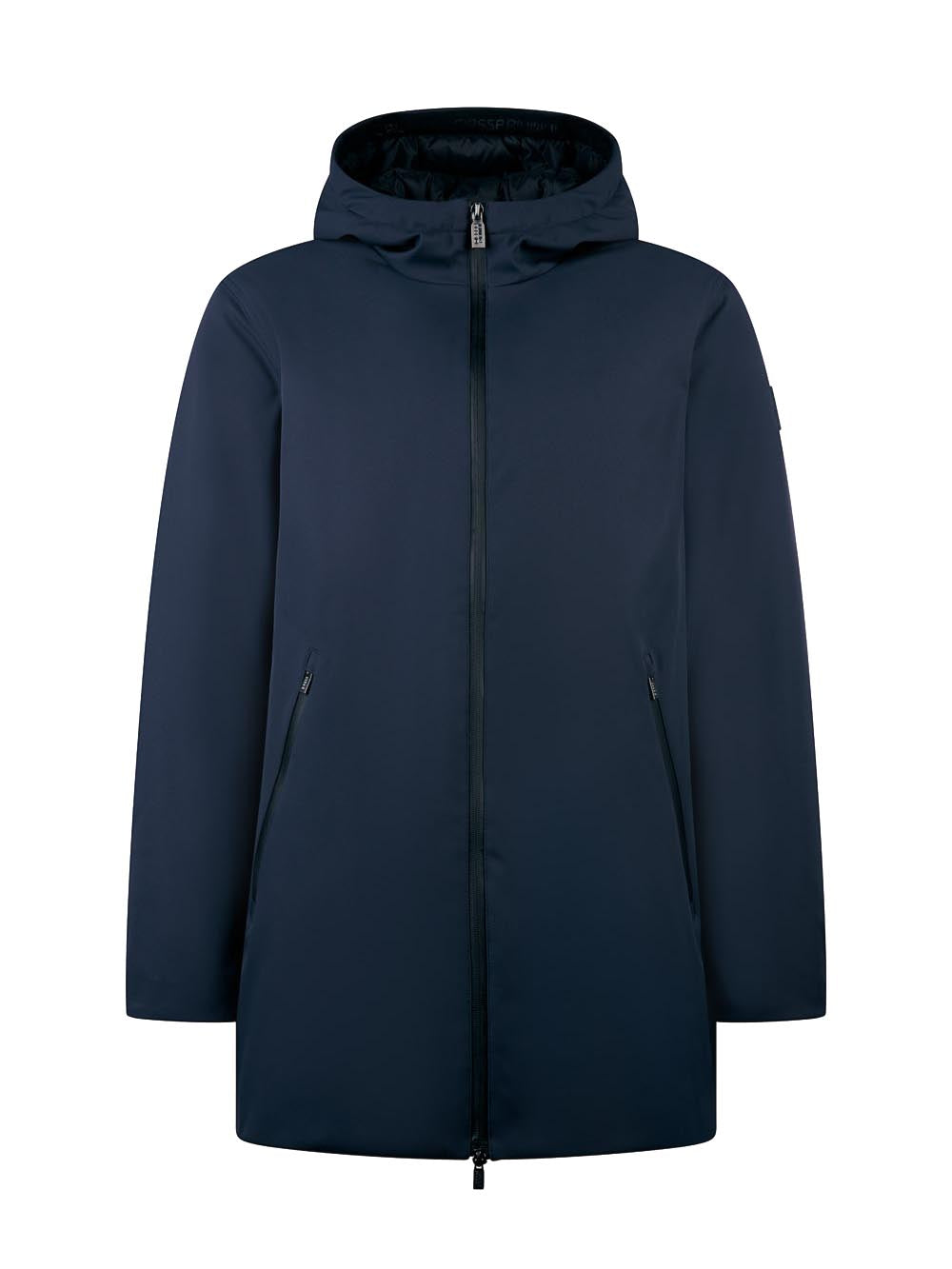 HERDO 3.0 - SOFTSHELL HOODY COAT REAL DOWN Ciesse Piumini Giubbino Uomo 263pcmc31489 P9z25d Blu/nero