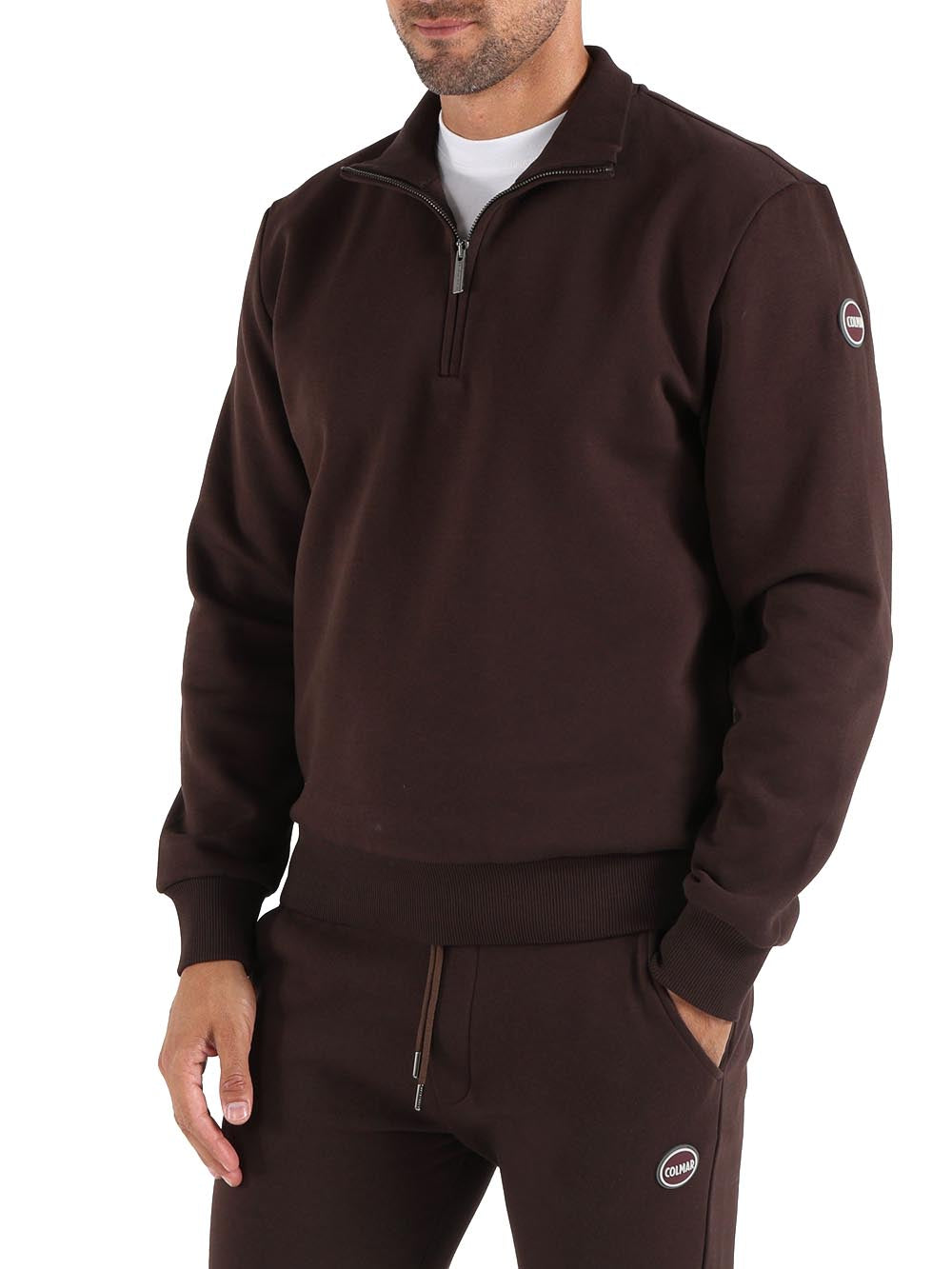 Colmar Felpa Uomo 62000055r 1wx Marrone