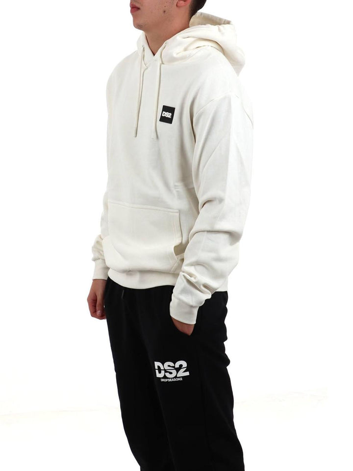 Ds2 Felpa Uomo F62a314 Panna