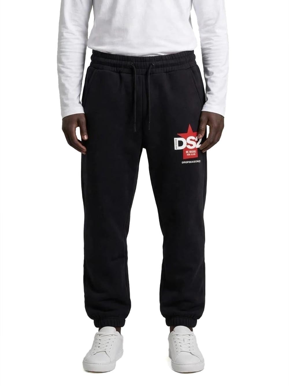 Ds2 Pantalone Uomo F62a406 Nero