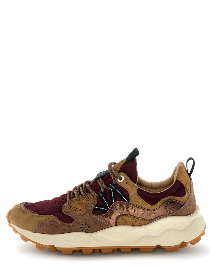 YAMANO 3 UNI Flower Mountain Sneaker Unisex 2017818.82 Bordeaux/Bronzo
