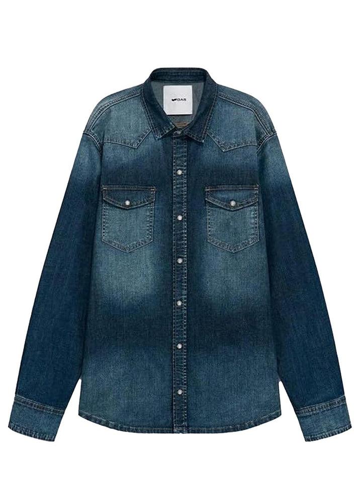 kant new Gas Camicia Uomo A7302 Medio