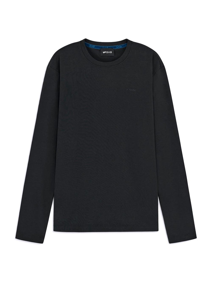 janis/s str.logo g. Gas T-shirt Uomo B0633 30 0272 Nero