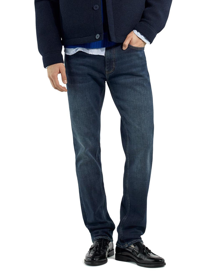 morris rev Gas Jeans Uomo B2488 03 351453 Scuro