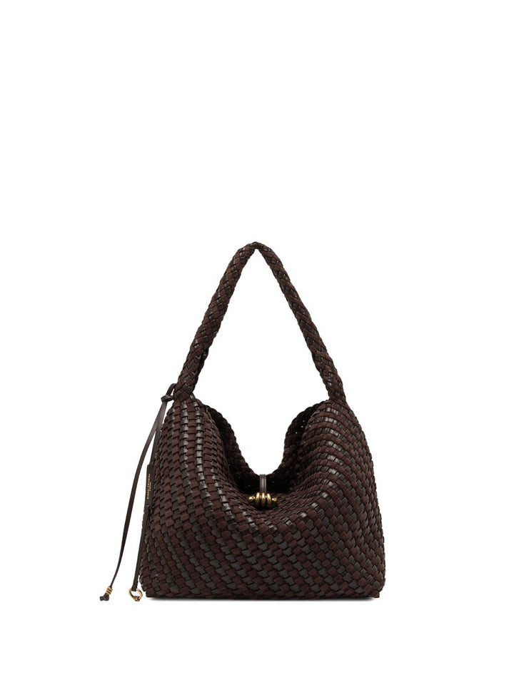 AURELIE Gianni Chiarini Borsa a Spalla Donna Bs 12066/comm W-Plint Marrone