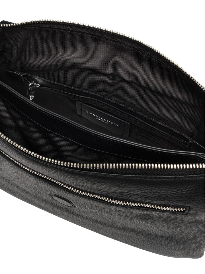 THREE Gianni Chiarini Borsa a Tracolla Donna Bs 12305/comm Grn Nero