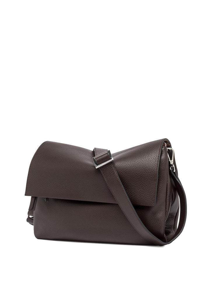THREE Gianni Chiarini Borsa a Tracolla Donna Bs 12305/comm Grn Marrone scuro