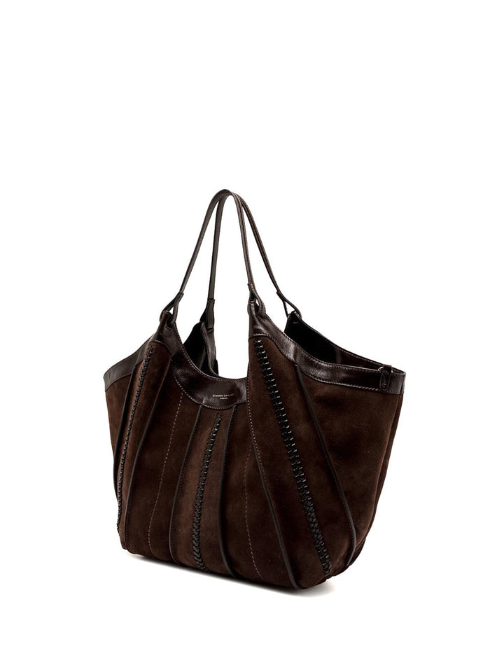 DUA Gianni Chiarini Borsa a Spalla Donna Bs 12750/comm CM-Ralph Marrone scuro