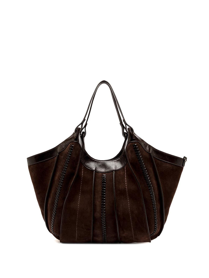 DUA Gianni Chiarini Borsa a Spalla Donna Bs 12750/comm CM-Ralph Marrone scuro
