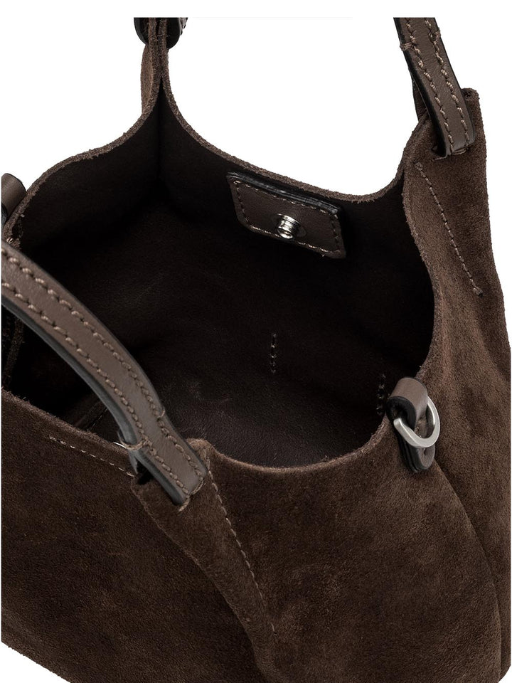 DUA Gianni Chiarini Borsa a Mano Donna Bs 9798 CM-pl Marrone scuro