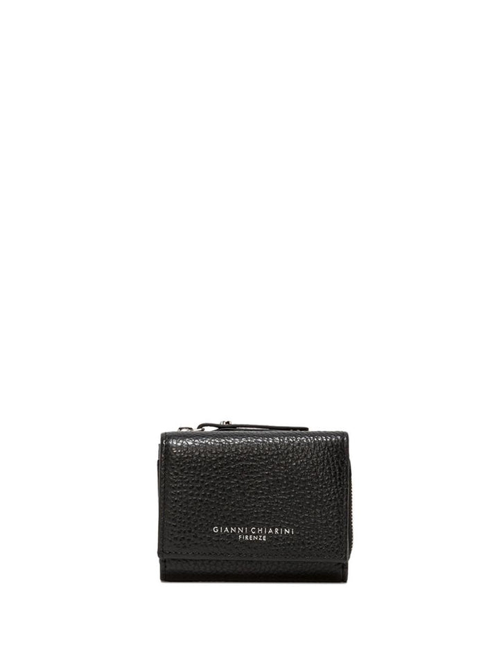 WALLETS GRAIN Gianni Chiarini Portafoglio Donna Pf W5065 Grn Nero