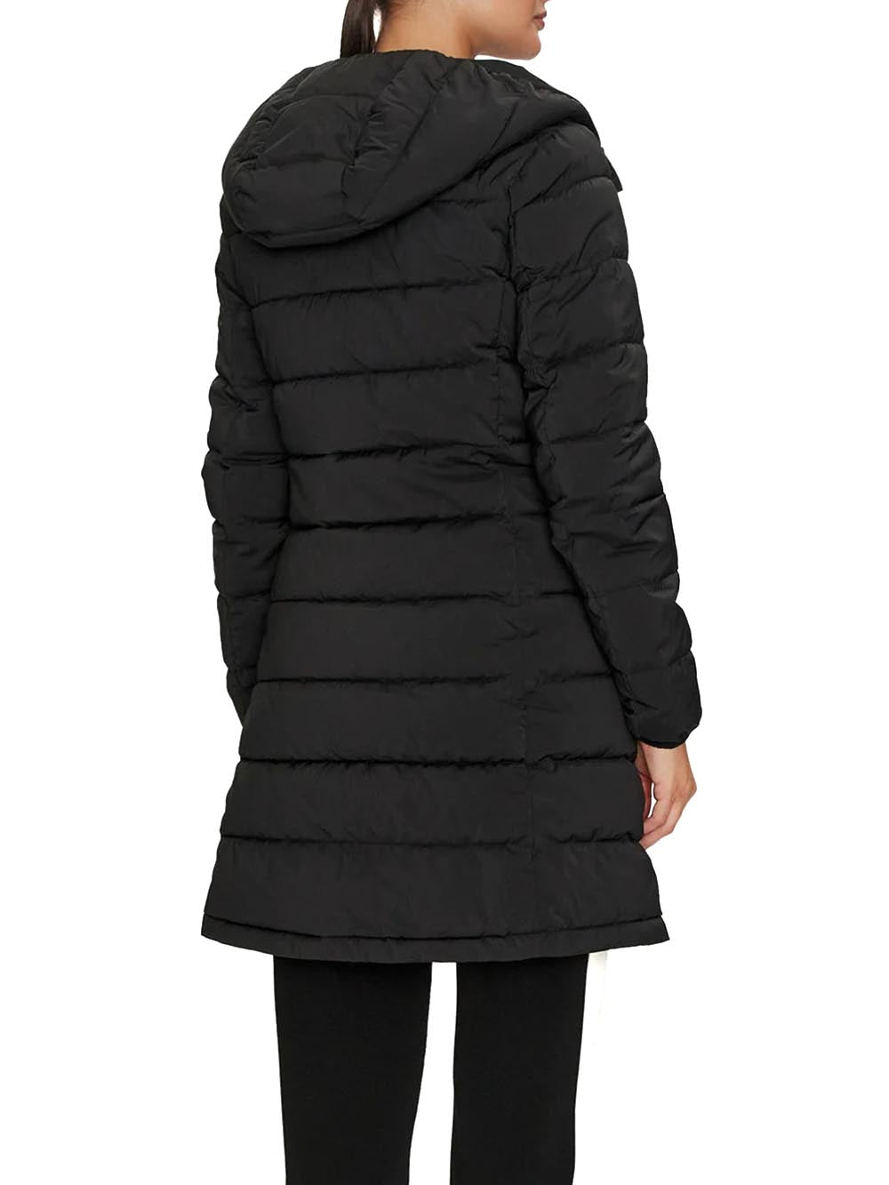 NEW ALETA LONG PUFFER JACKET Guess Giubbino Donna V4yl05 Wf3x0 Nero