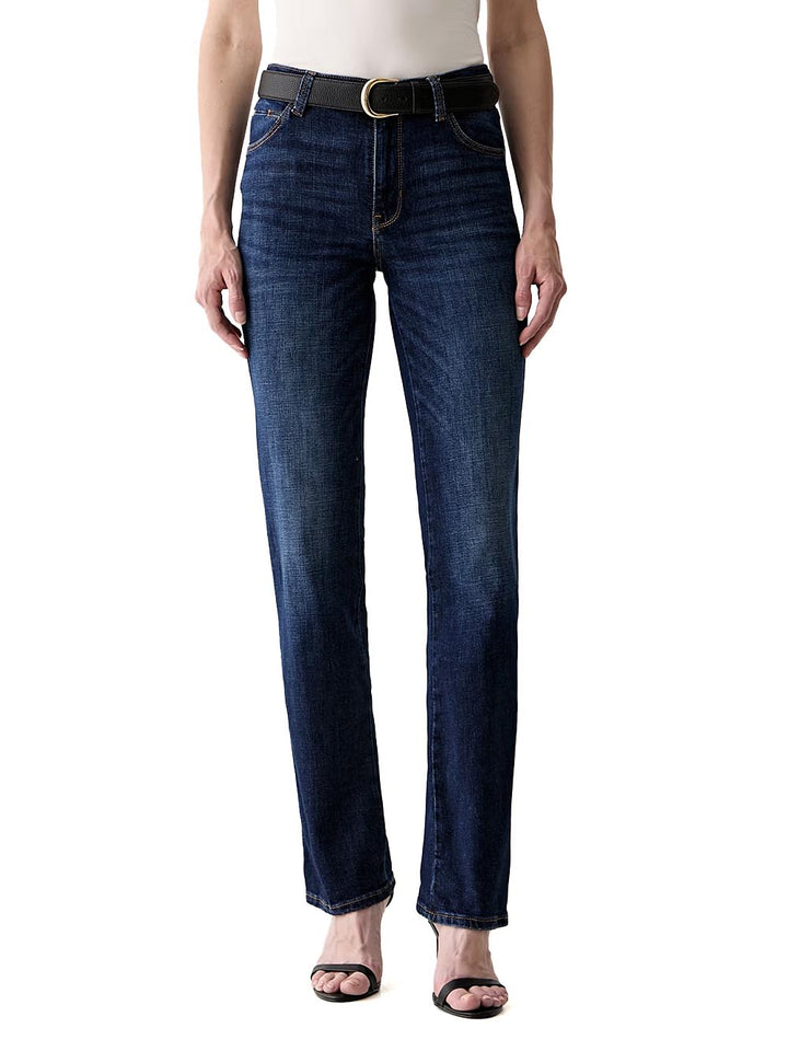 SEXY STRAIGHT Guess Jeans Donna W6ya15 D1584 Scuro