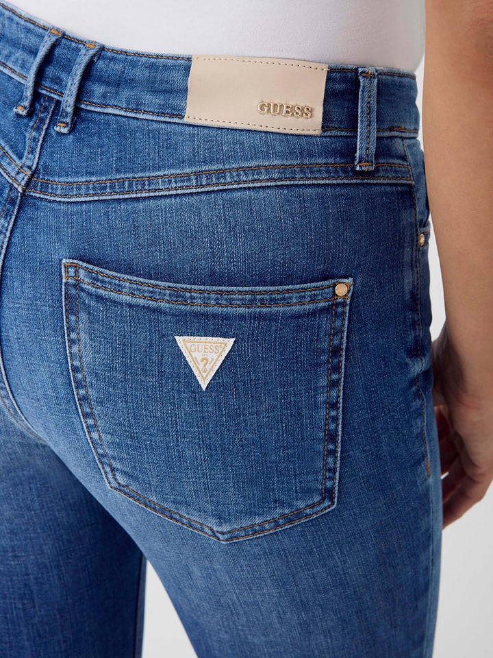 1981 SKINNY Guess Jeans Donna W6ya46 D1538 Medio