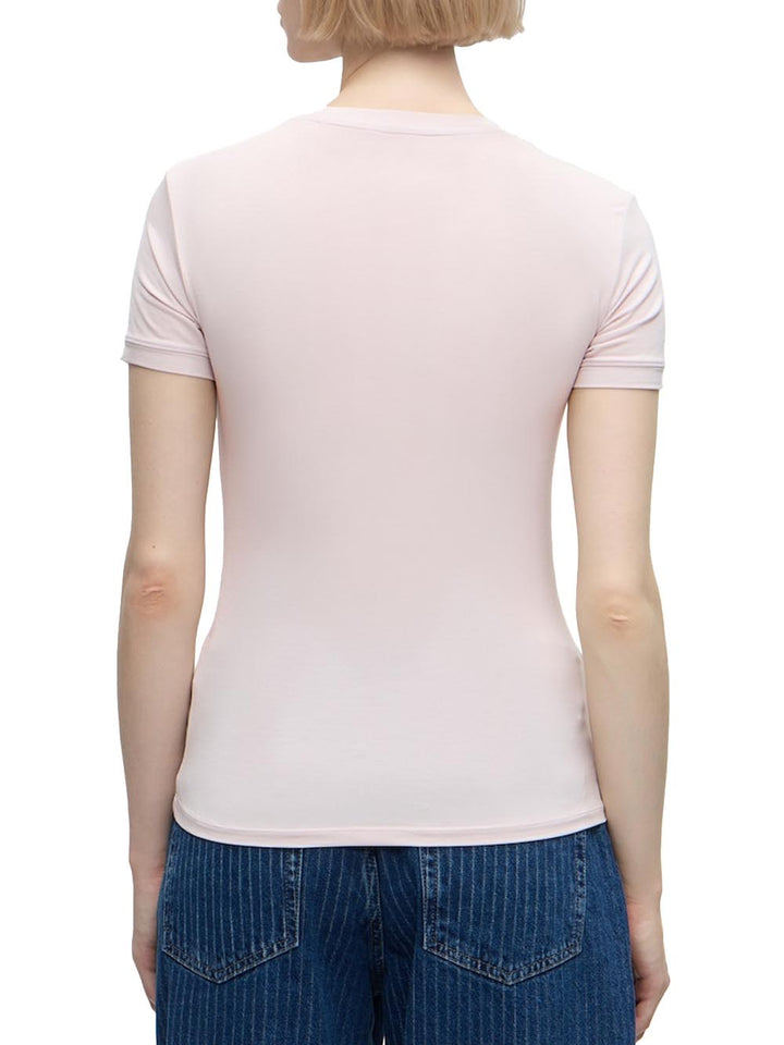 Guess T-shirt Donna W6yi12 K3751 Rosa cipria