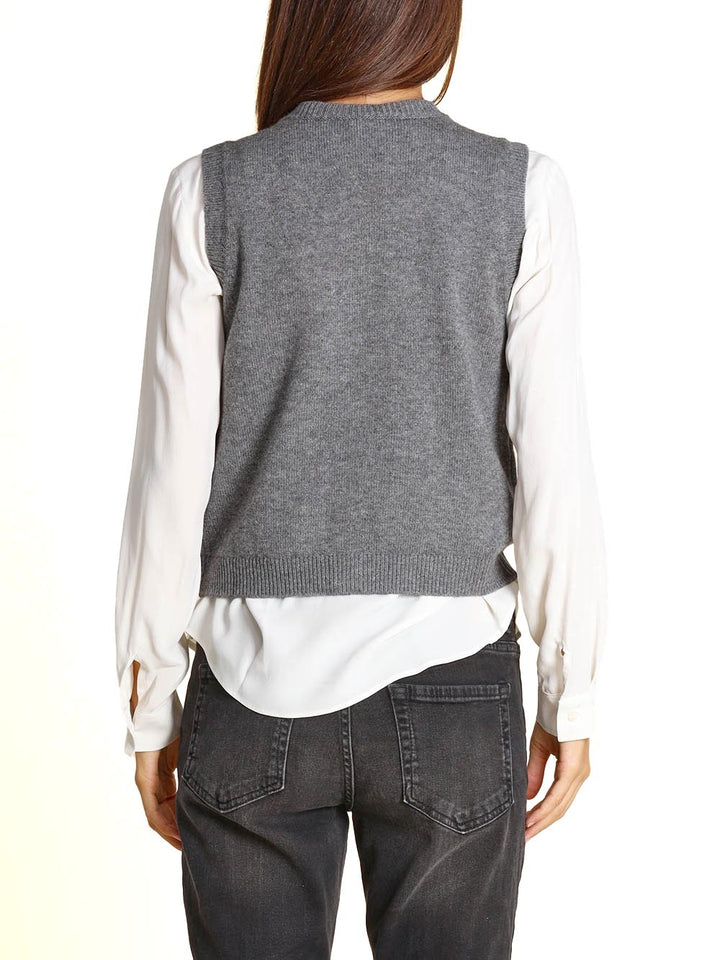 ibl superbo I blues Gilet Donna 2627356071 Grigio