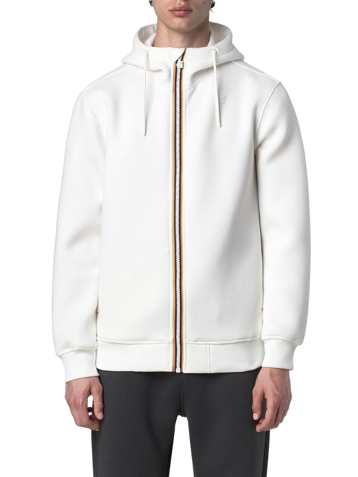 RAINER SPACER K-Way Felpa Uomo K2141dw Bianco