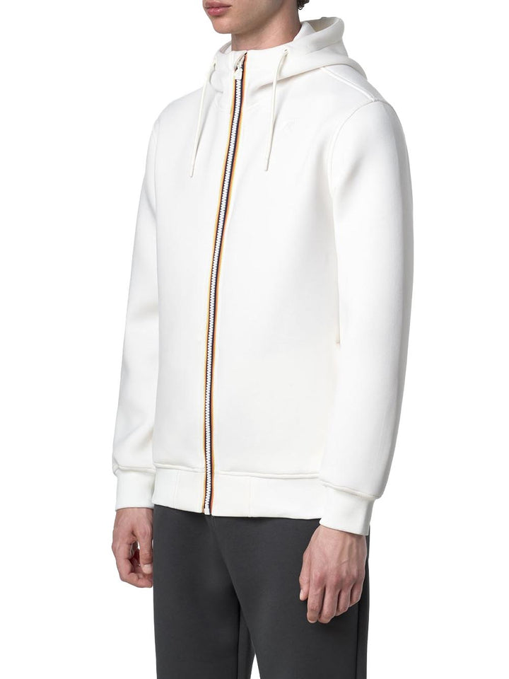 RAINER SPACER K-Way Felpa Uomo K2141dw Bianco