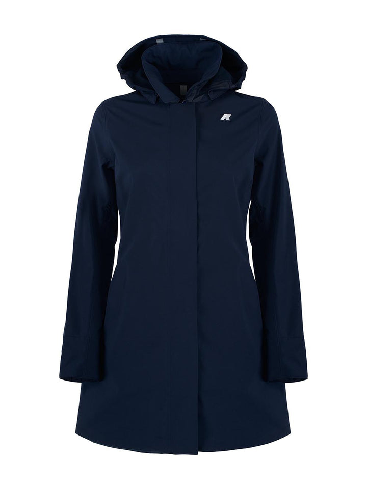 MATHY BONDED K-Way Giubbino Donna K2148bw Blu