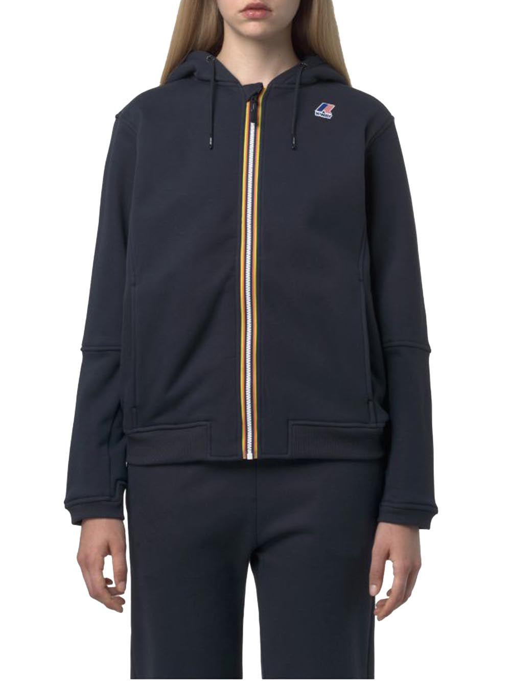PROSPER BRUSHED PC K-Way Felpa Uomo K4147lw Blu
