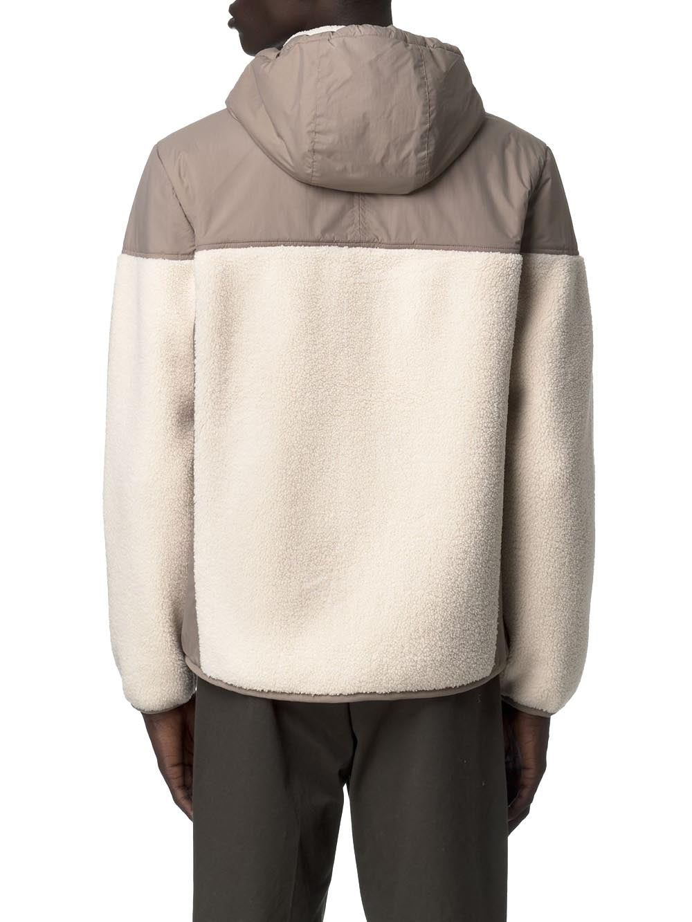 SAMSON 4.0 ORSETTO K-Way Felpa Uomo K5122sw Beige/Ecru