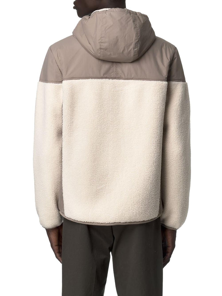 SAMSON 4.0 ORSETTO K-Way Felpa Uomo K5122sw Beige/Ecru