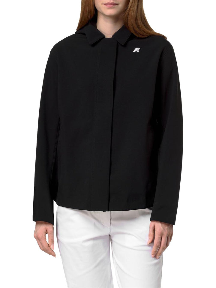 BLEIZOU BONDED K-Way Giubbino Donna K51453w Nero/blu