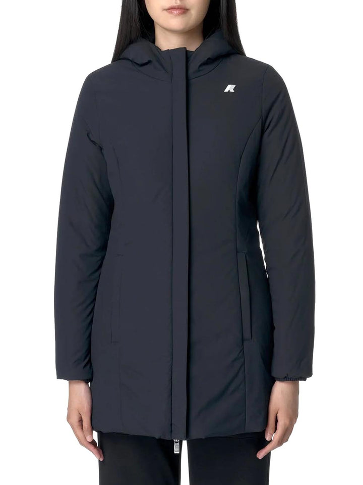 DENISE ST WARM DOUBLE K-Way Giubbino Donna K6128uw Nero/blu