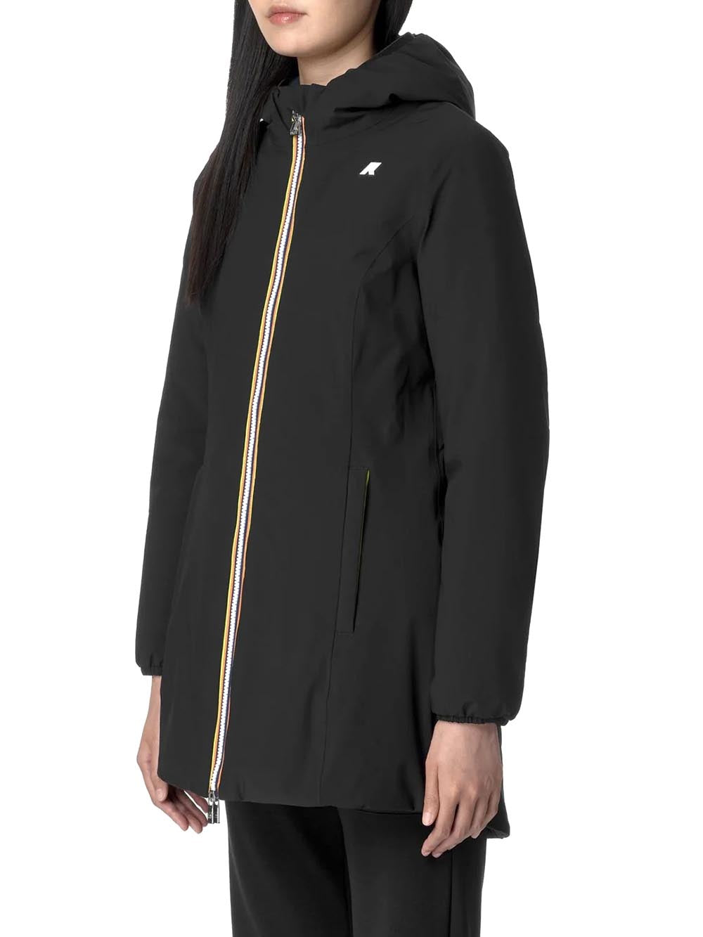 DENISE ST WARM DOUBLE K-Way Giubbino Donna K6128uw Nero/blu