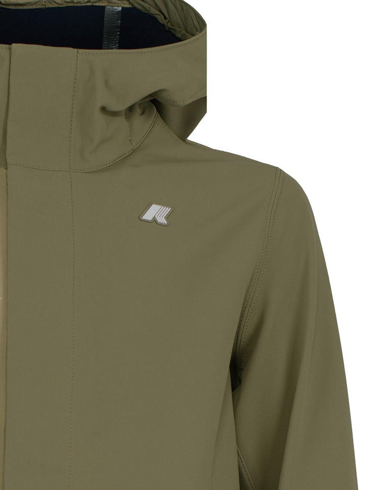 MARLYN BONDED K-Way Giubbino Uomo K7126uw Verde militare/Blu