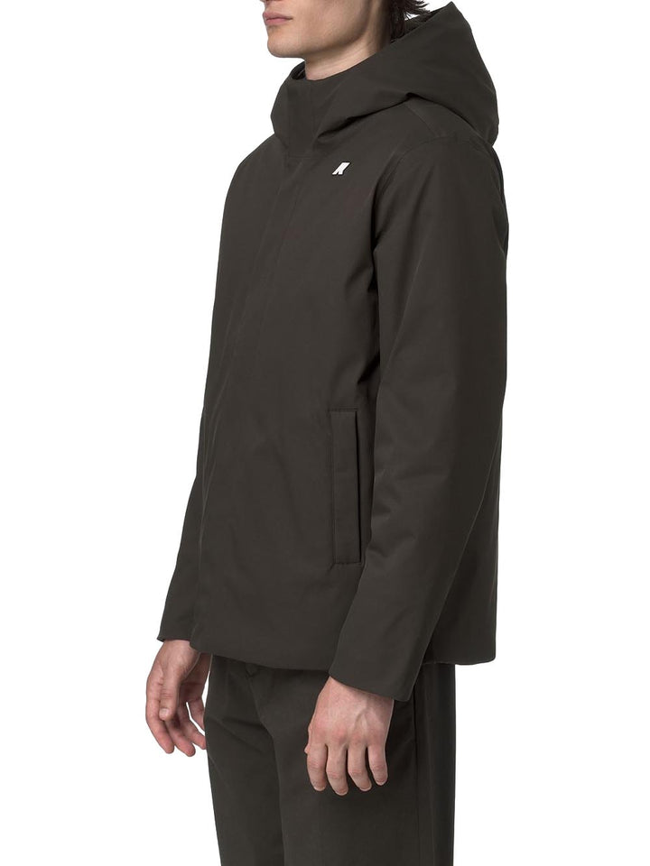 JACKO TWILL MARMOTTA K-Way Giubbino Uomo K8133dw Verde militare