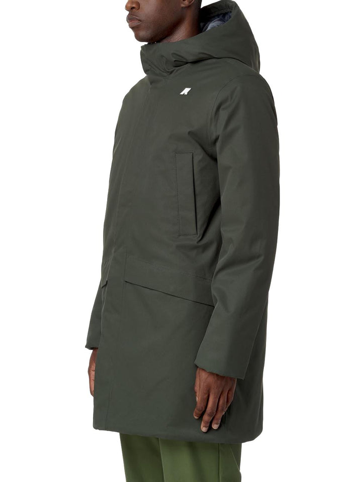 JARNO TWILL MARMOTTA K-Way Giubbino Uomo K8133fw Verde/blu