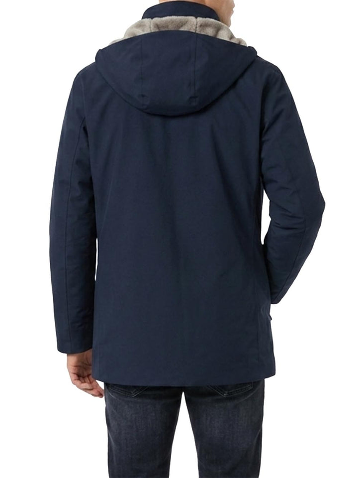 SOPHIE TWILL SOFT BEAVER K-Way Giubbino Donna K8144cw Blu/grigio