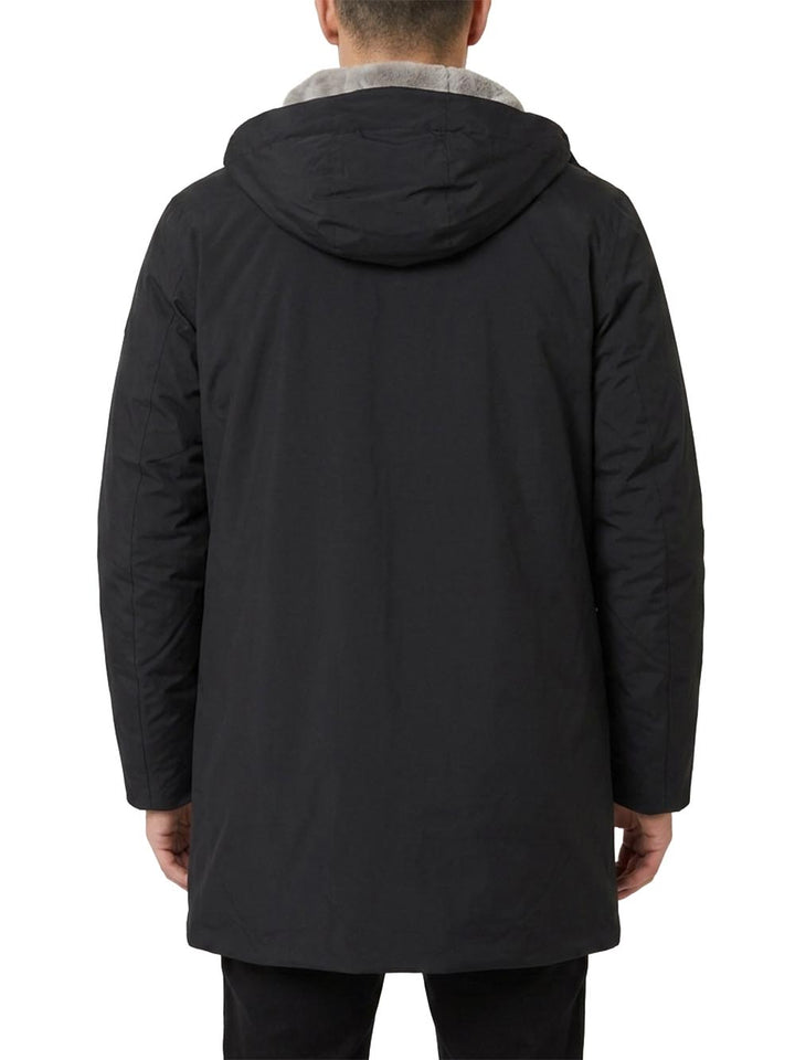 SOPHIE TWILL SOFT BEAVER K-Way Giubbino Donna K8144cw Nero/grigio