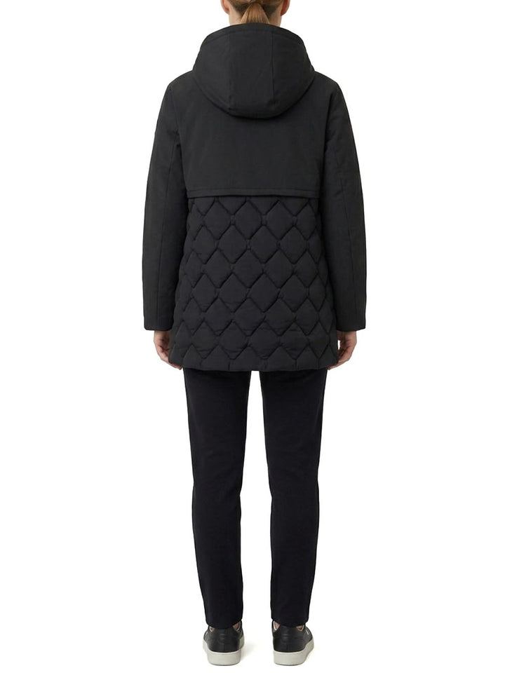 SIPHANE HYBRID WARM SHELL K-Way Giubbino Donna K8161dw Nero