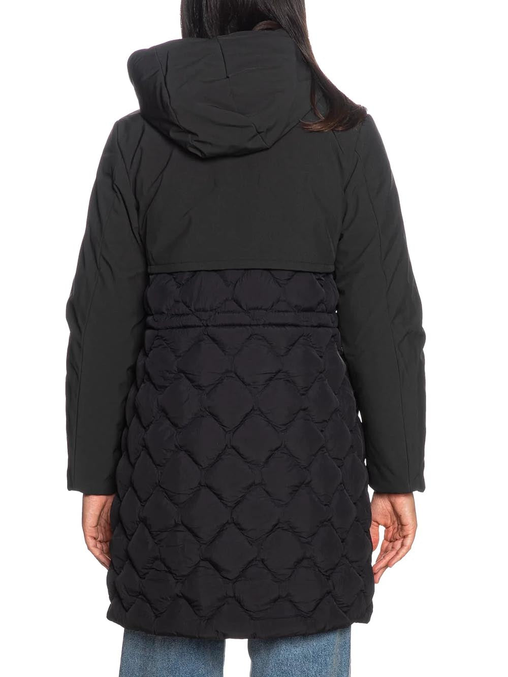 SIPHELLE HYBRID WARM SHELL K-Way Giubbino Donna K8161ew Nero
