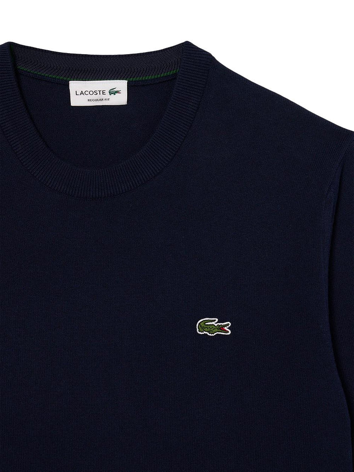 Lacoste Pullover Uomo Ah0128 Blu