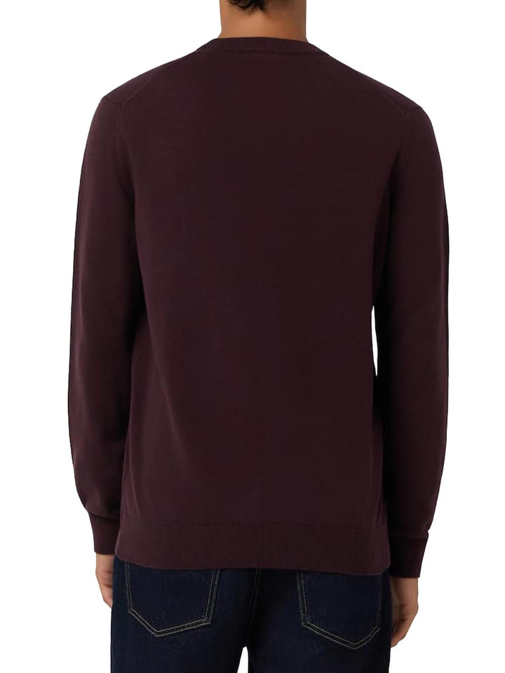 Lacoste Pullover Uomo Ah0128 Bordeaux