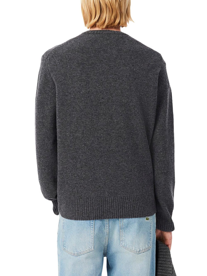 Lacoste Pullover Uomo Ah2916 Grigio scuro