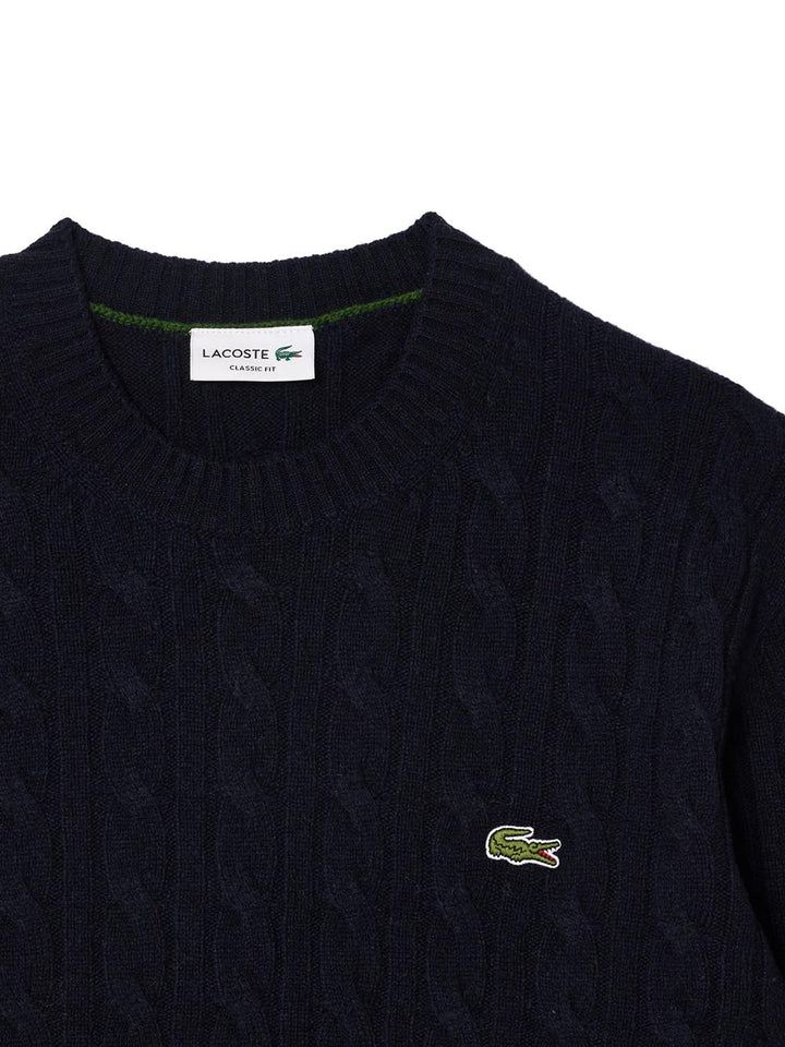 Lacoste Pullover Uomo Ah2924 Blu