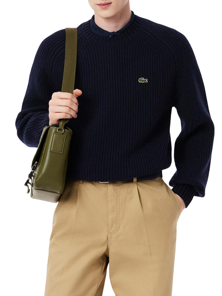 Lacoste Maglione Uomo Ah3142 Blu