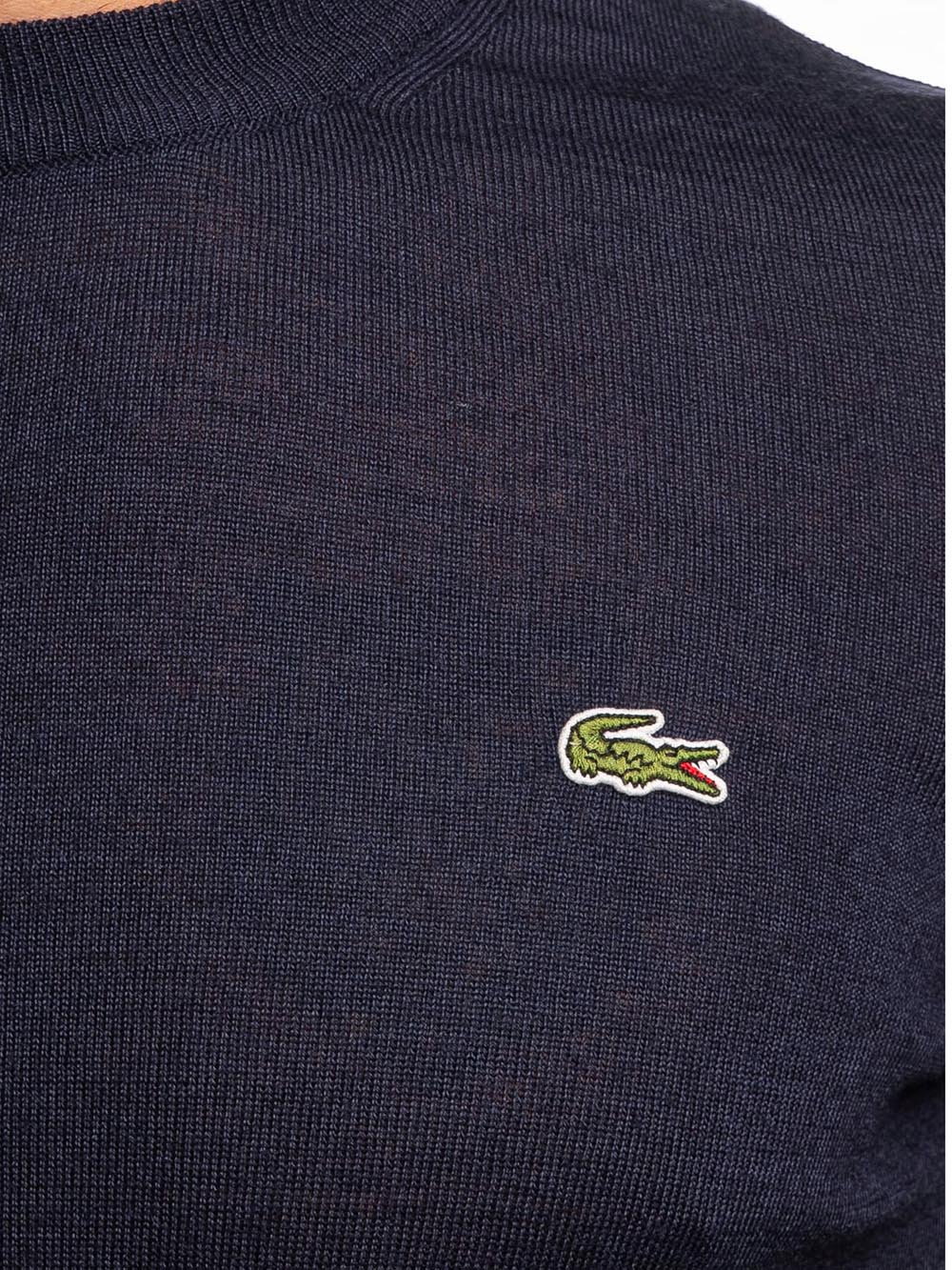 Lacoste Pullover Uomo Ah3225 Blu