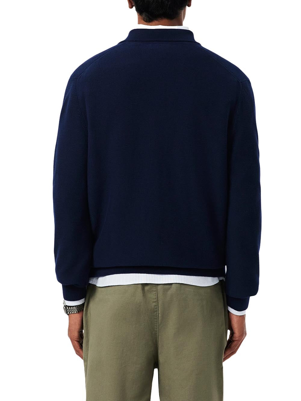 Lacoste Pullover Uomo Ah9904 Blu