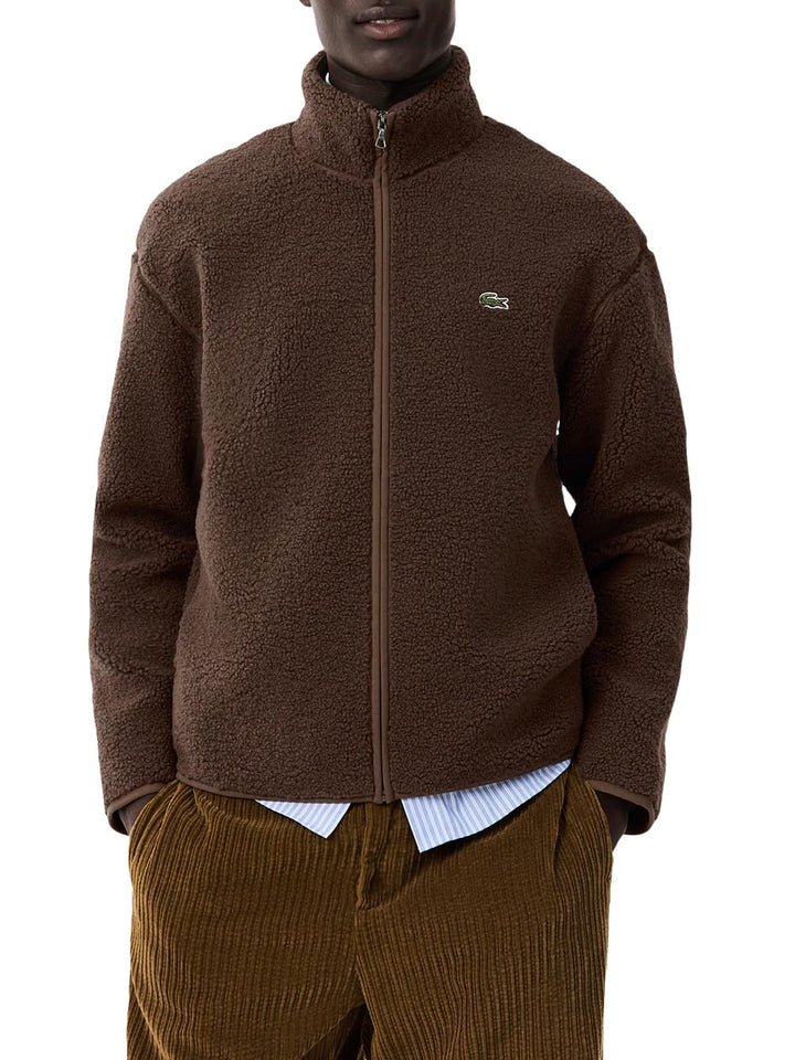 Lacoste Giubbino Uomo Bh8672 Marrone