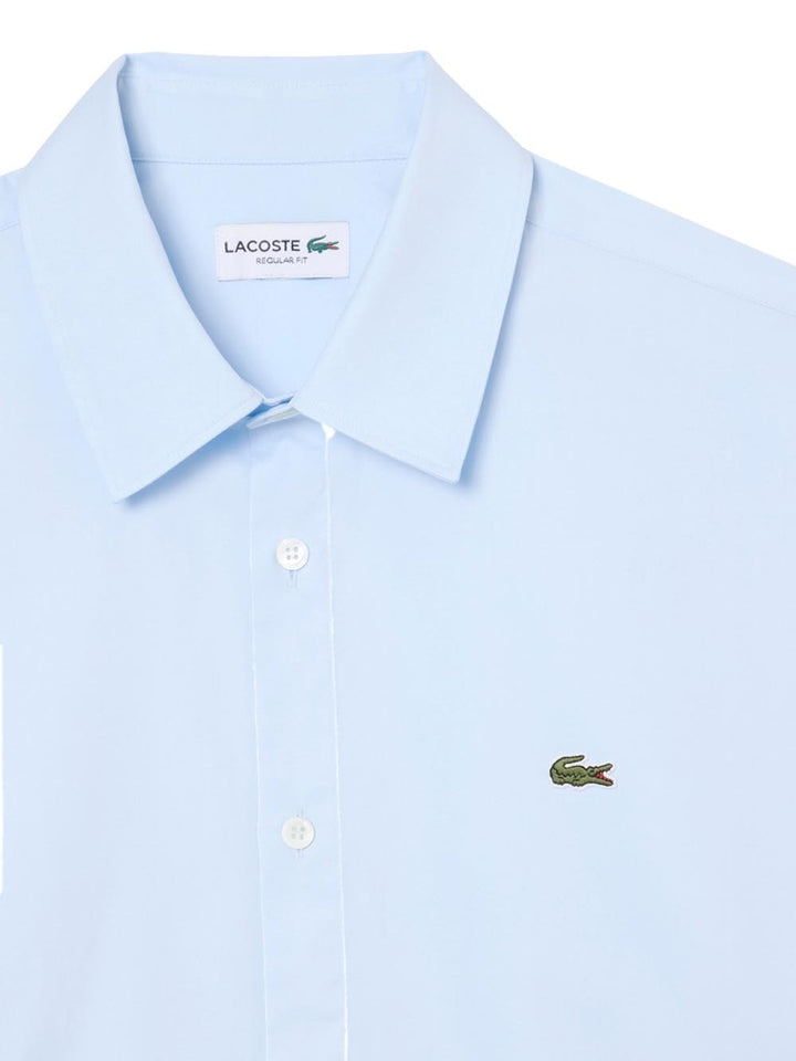 Lacoste Camicia Uomo Ch8723 Celeste