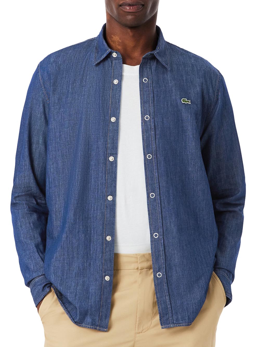 Lacoste Camicia Uomo Ch9084 Medio
