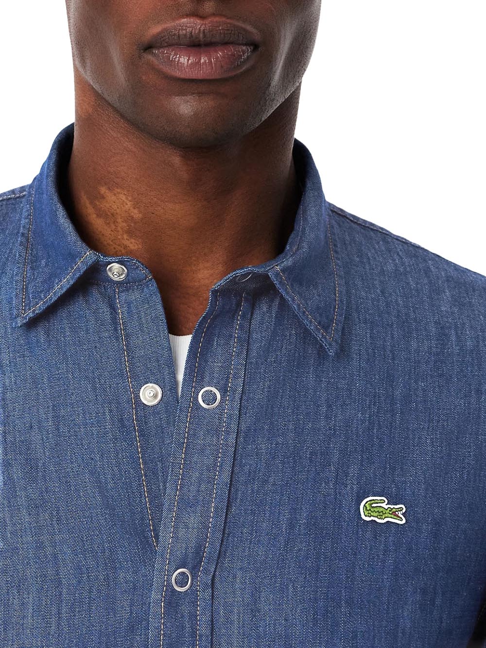 Lacoste Camicia Uomo Ch9084 Medio